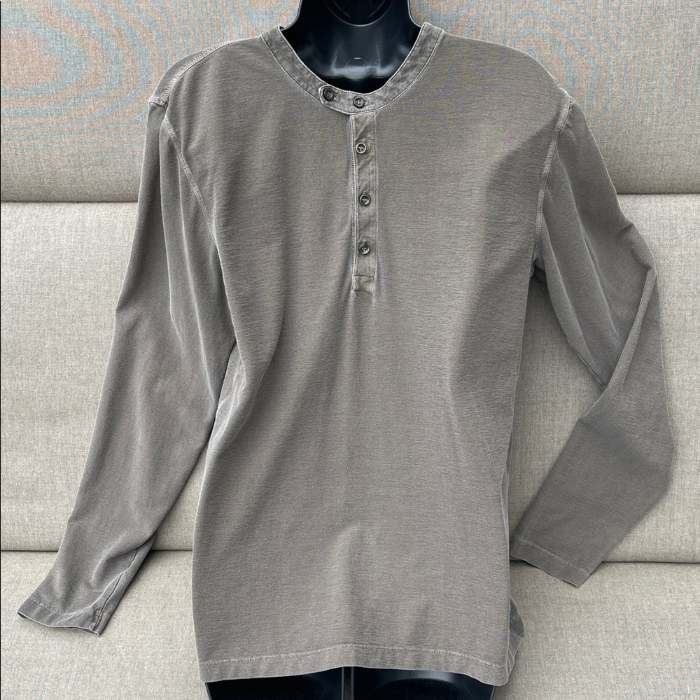 HUGO BOSS Long Sleeve Lightweight Henley Shirt